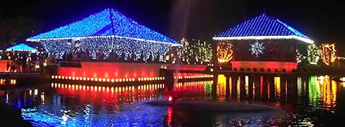 Vesak Decoration at Gangaramaya Temple.
